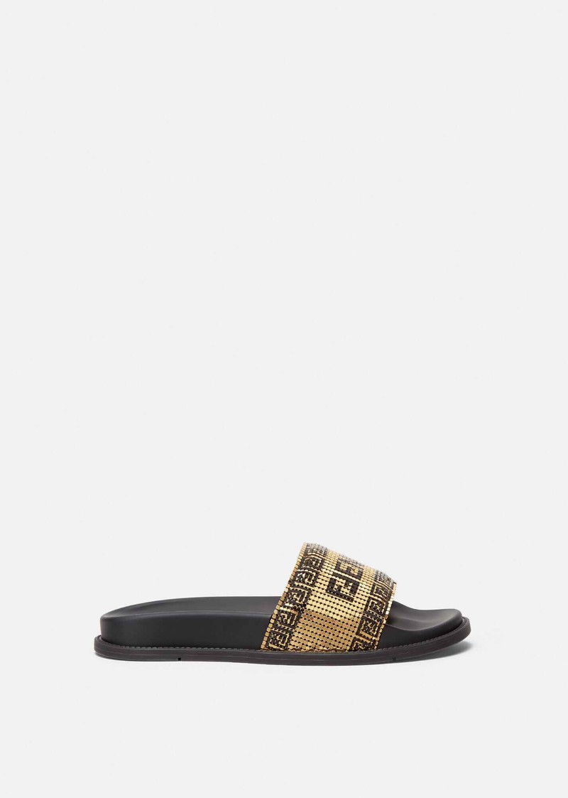 Fendace Logo Metal Mesh Sliders 1