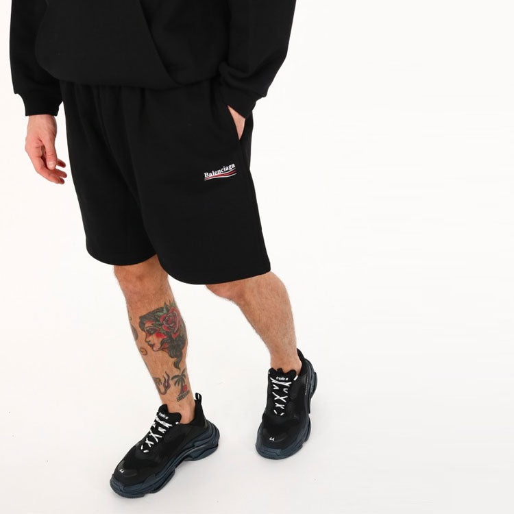 Balenciaga Political Campaign Short 'Black' 641608TIV531070 - 4