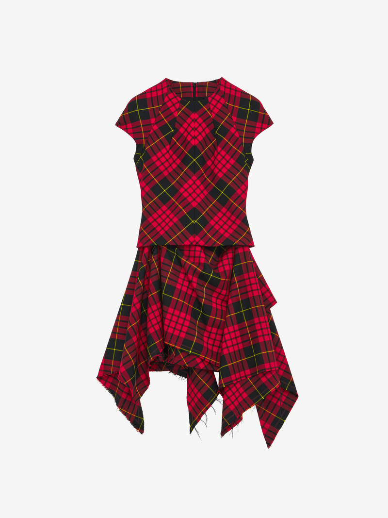 MacQueen' Tartan Mini Dress 1