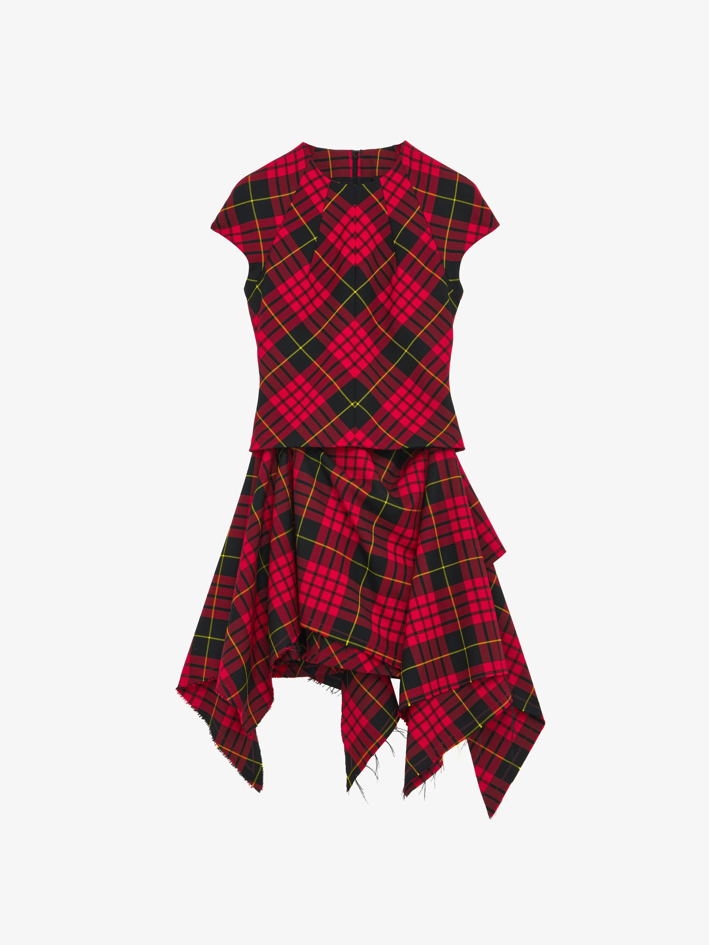 MacQueen' Tartan Mini Dress - 1