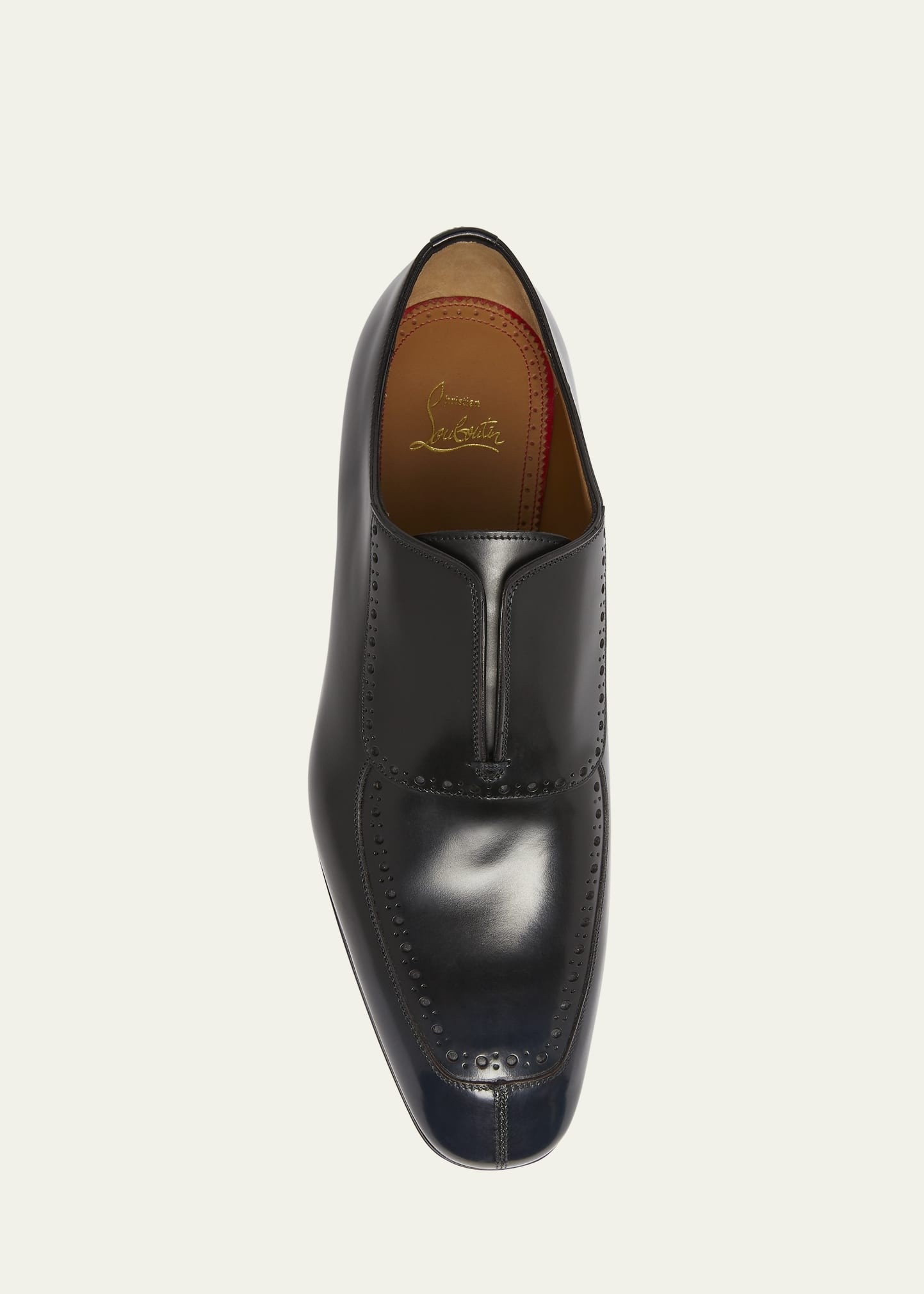 Men's Lafitte Spike Leather Oxfords - 5