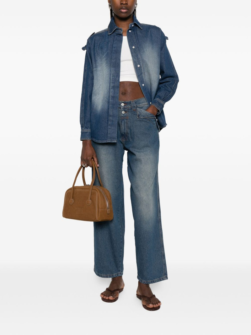 gimaguas shoulder-tab buttoned shirt outlook