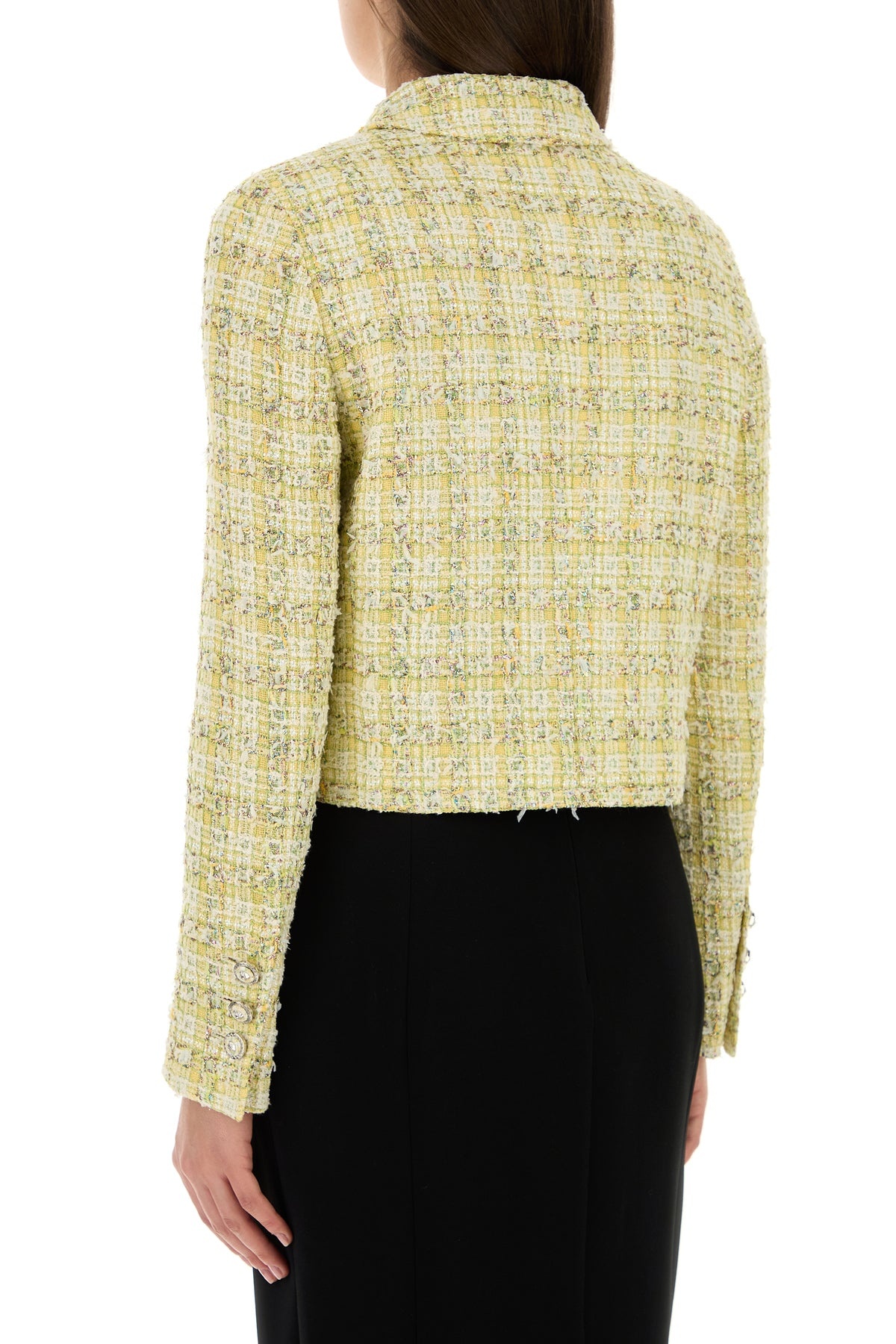 Multicolor tweed blazer - 4