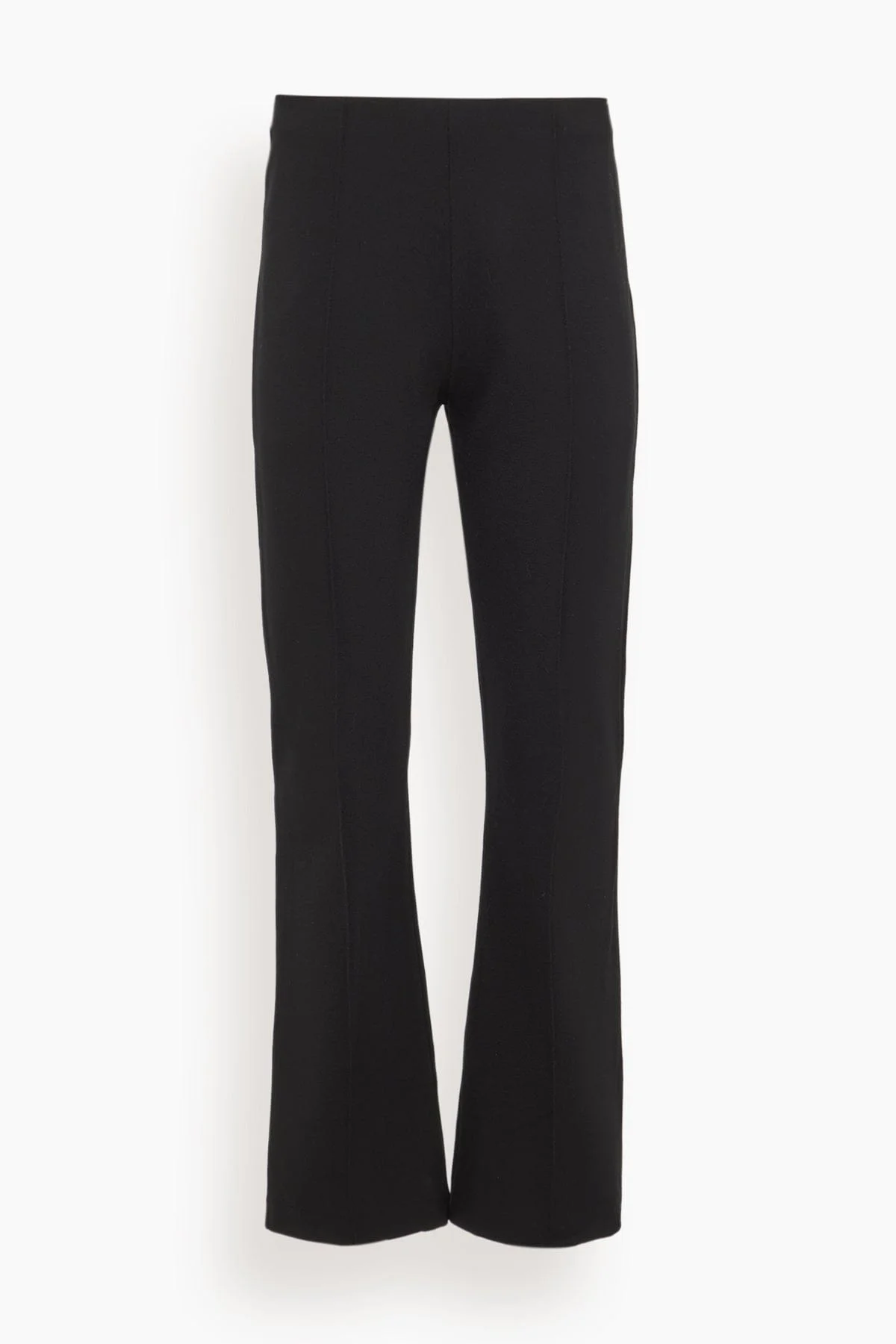 Jersey Cropped Leggings in Black - 1