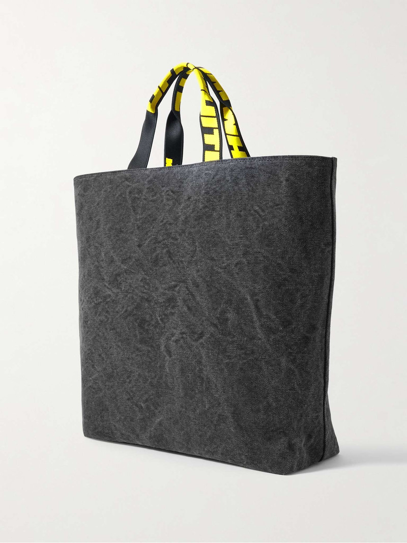 Hard Core Printed Webbing-Trimmed Canvas Tote 4