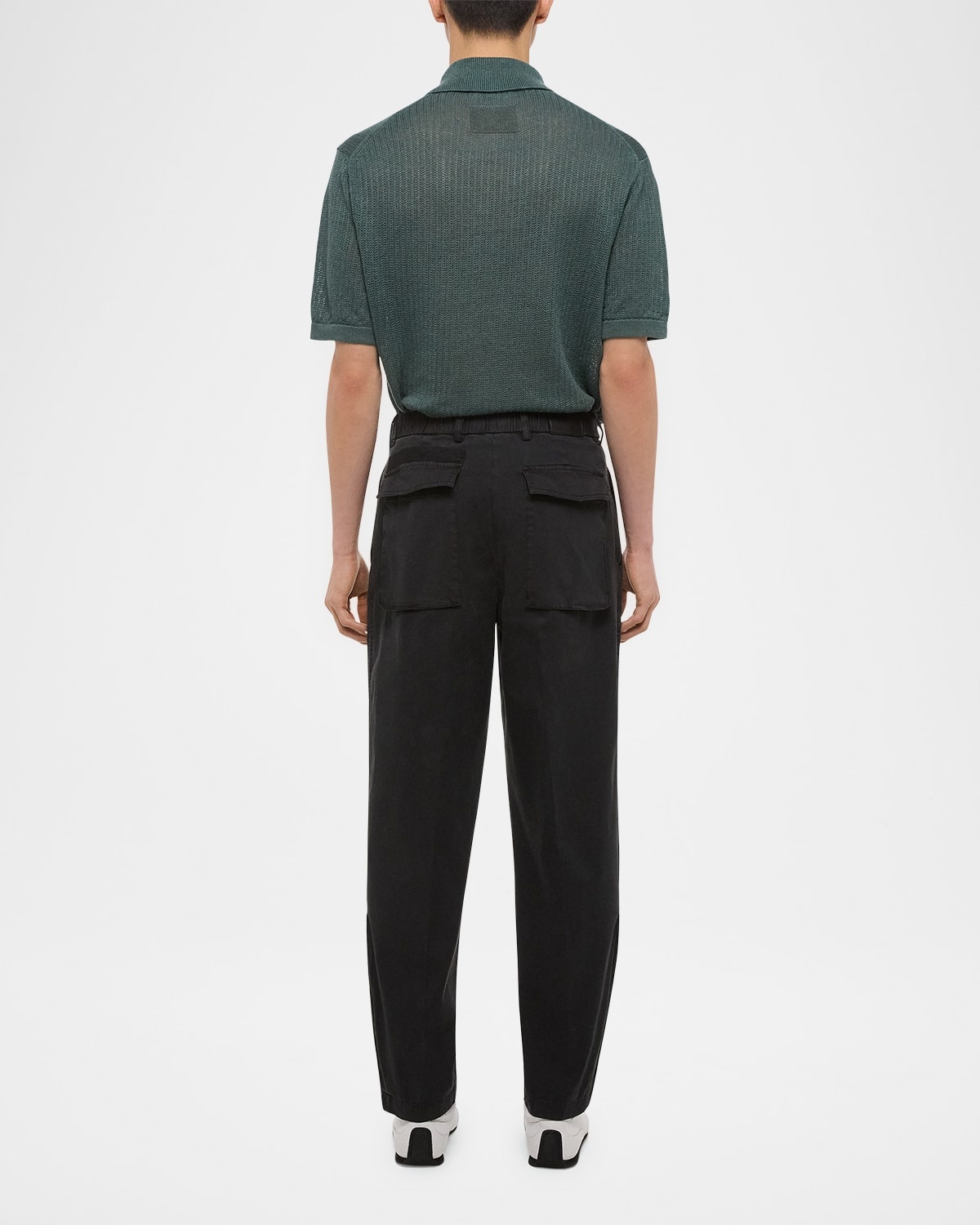 Men's Pleated Loose Fit Zoot Pans - 3