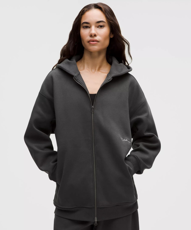Women's Big Cozy Ultra-Oversized Full-Zip Hoodie *Long 1