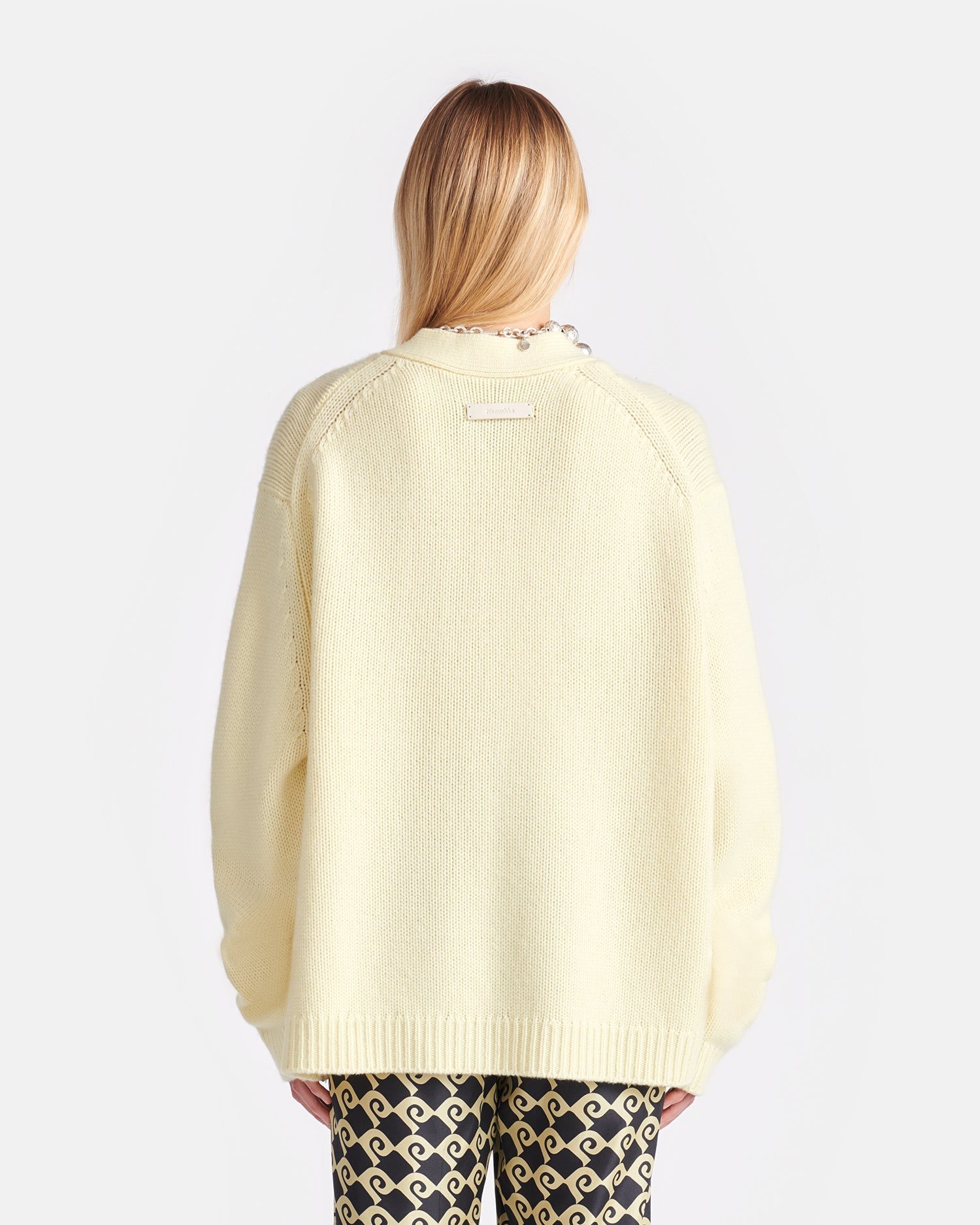 Cashmere-Blend Cardigan - 4