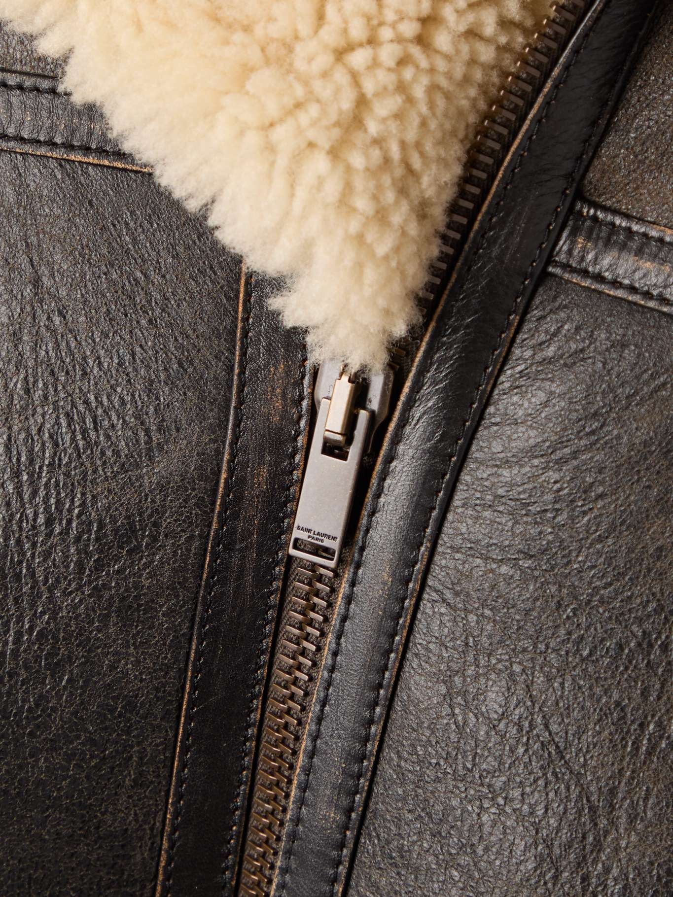 Shearling jacket - 5