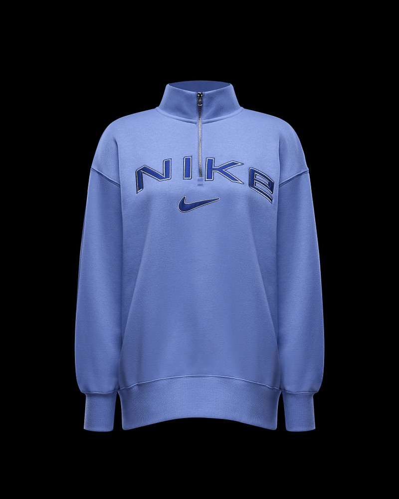 Nike Sportswear Phoenix Fleece Women's Oversized 1/4-Zip Logo Top 6