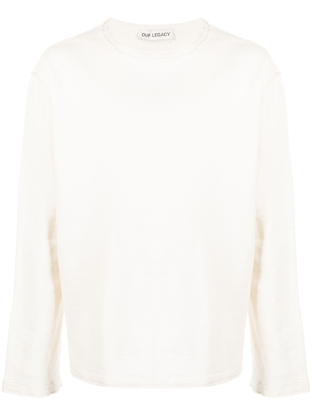 long-sleeve crew-neck sweatshirt - 1