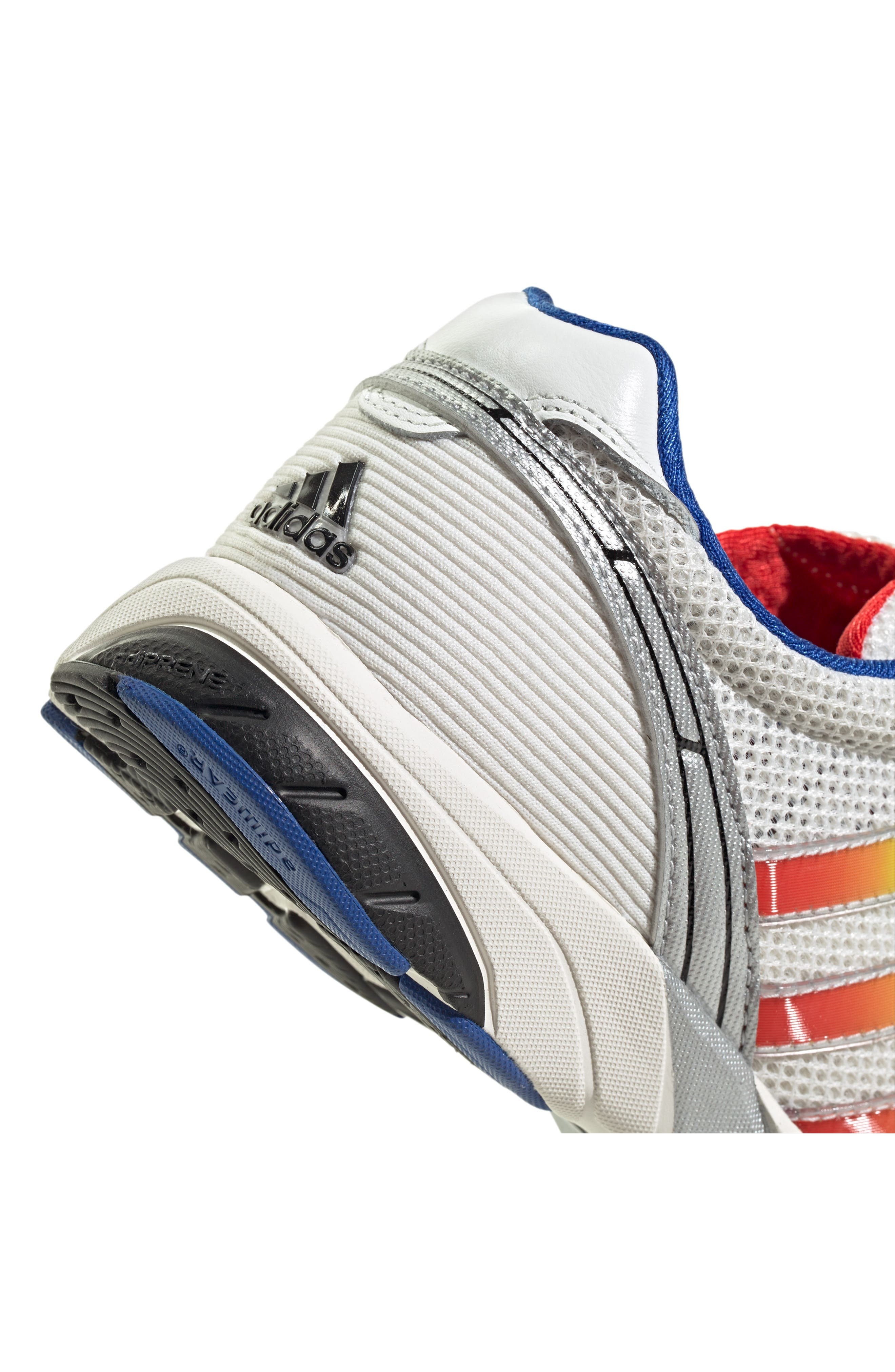 adidas Adizero Adios 7 Running Shoe in White/Team Royal Blue/Yellow at Nordstrom - 8
