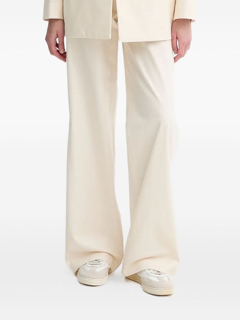 welt-pockets straight trousers 1