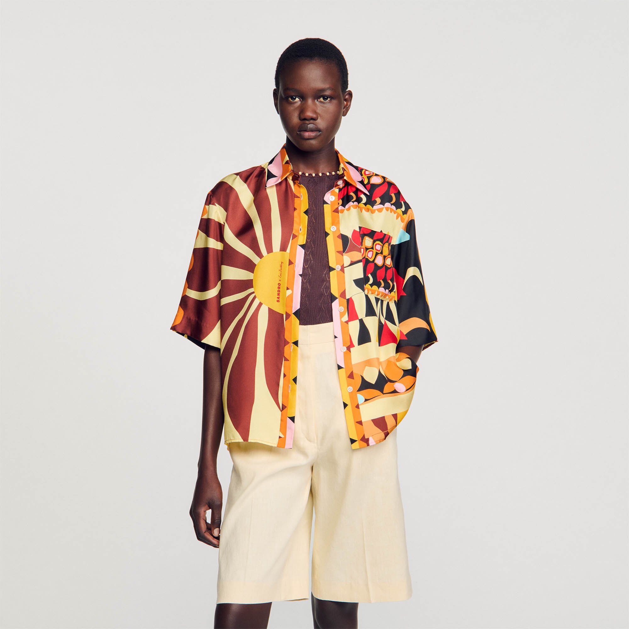 FLOATY PATTERNED SHIRT - 5