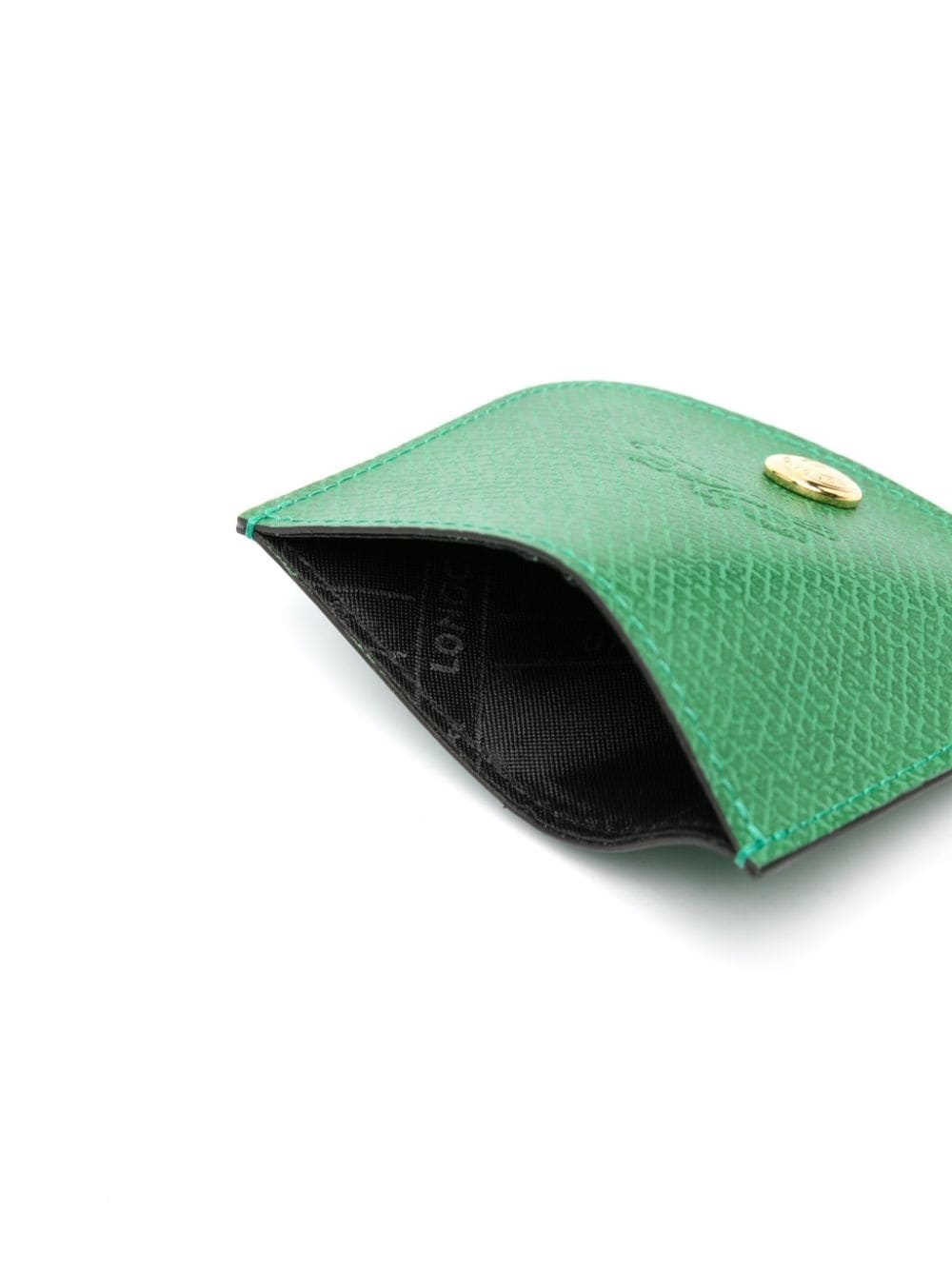 Épure logo-embroidered cardholder - 3