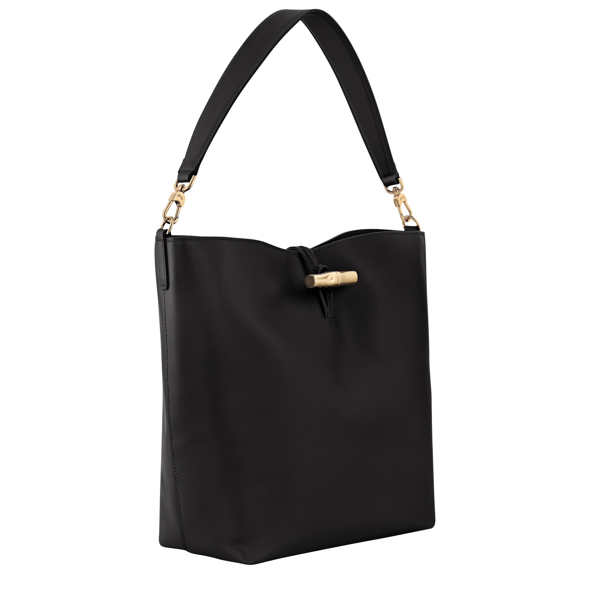 Le Roseau M Hobo bag Black - Leather - 3