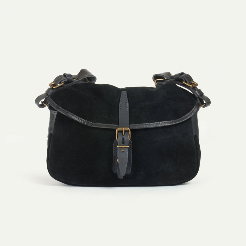 MUSETTE XS FISHERMAN'S BAG / SUEDE  -  BLACK 1