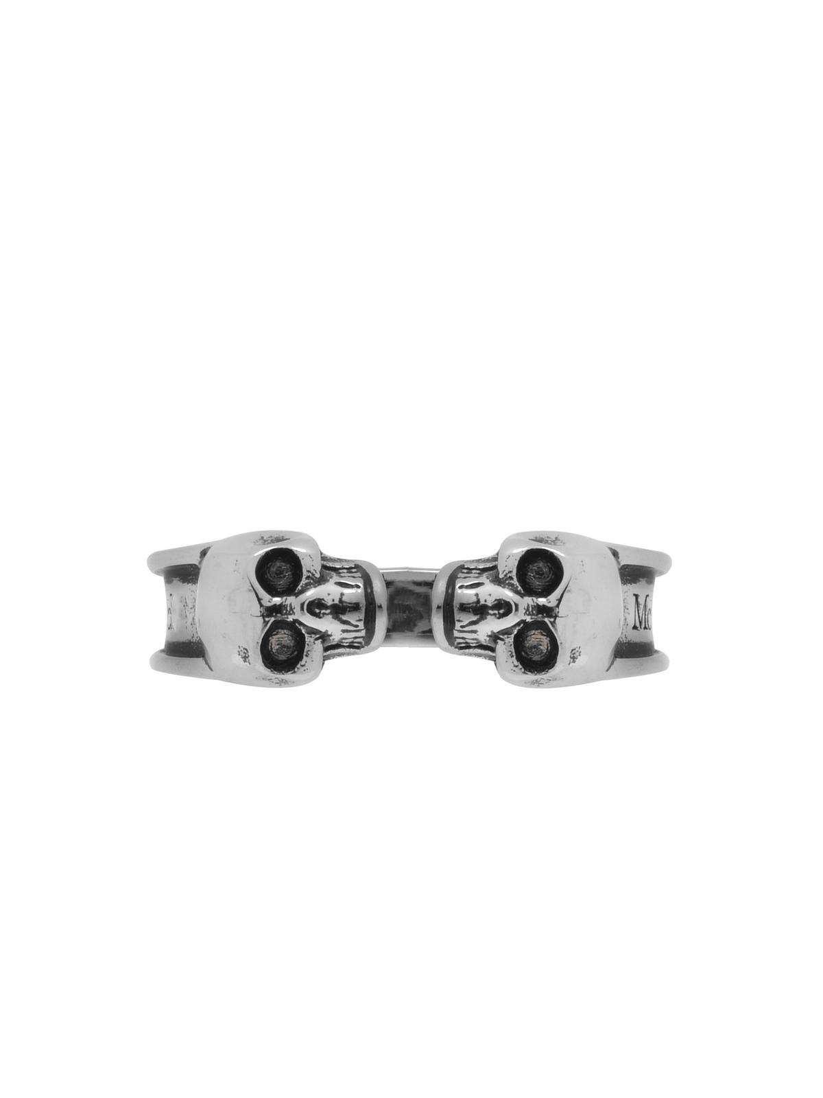 Alexander McQueen TOP SKULL RING | cruisefashion | REVERSIBLE