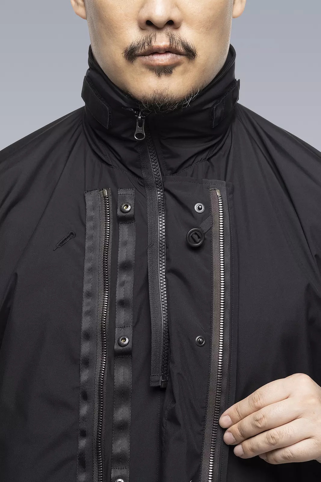 J99U-WS 2L Gore-Tex Infinium™ Windstopper® Coat Black - 23