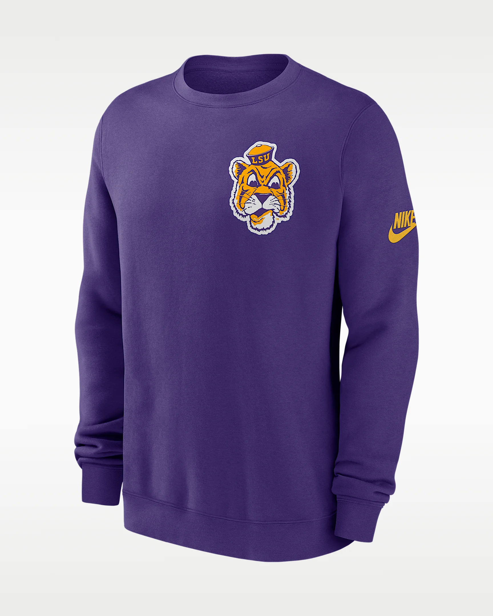LSU Legacy Men's Nike College Pullover Crew - 1