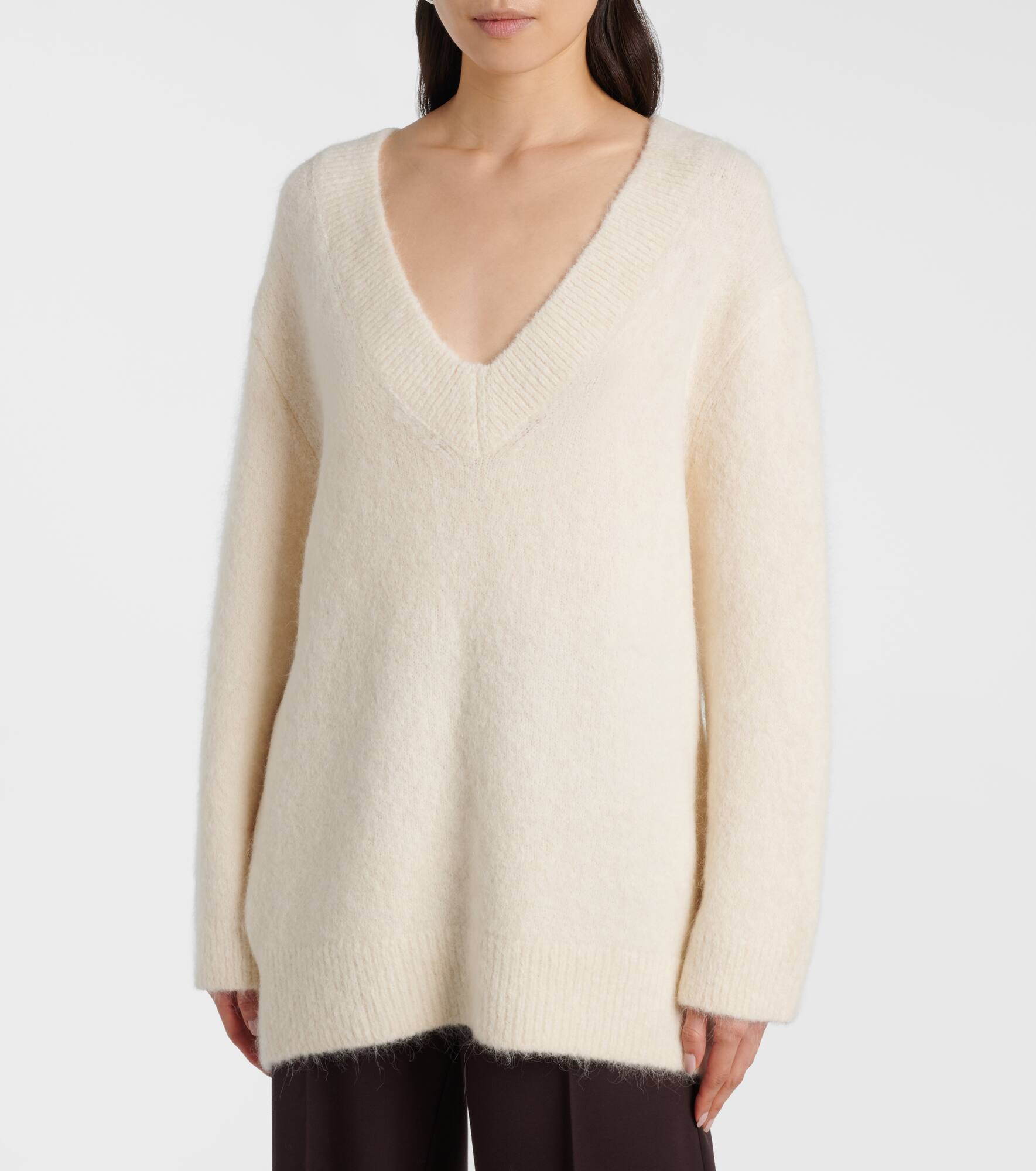 Loving Touch alpaca-blend sweater - 6