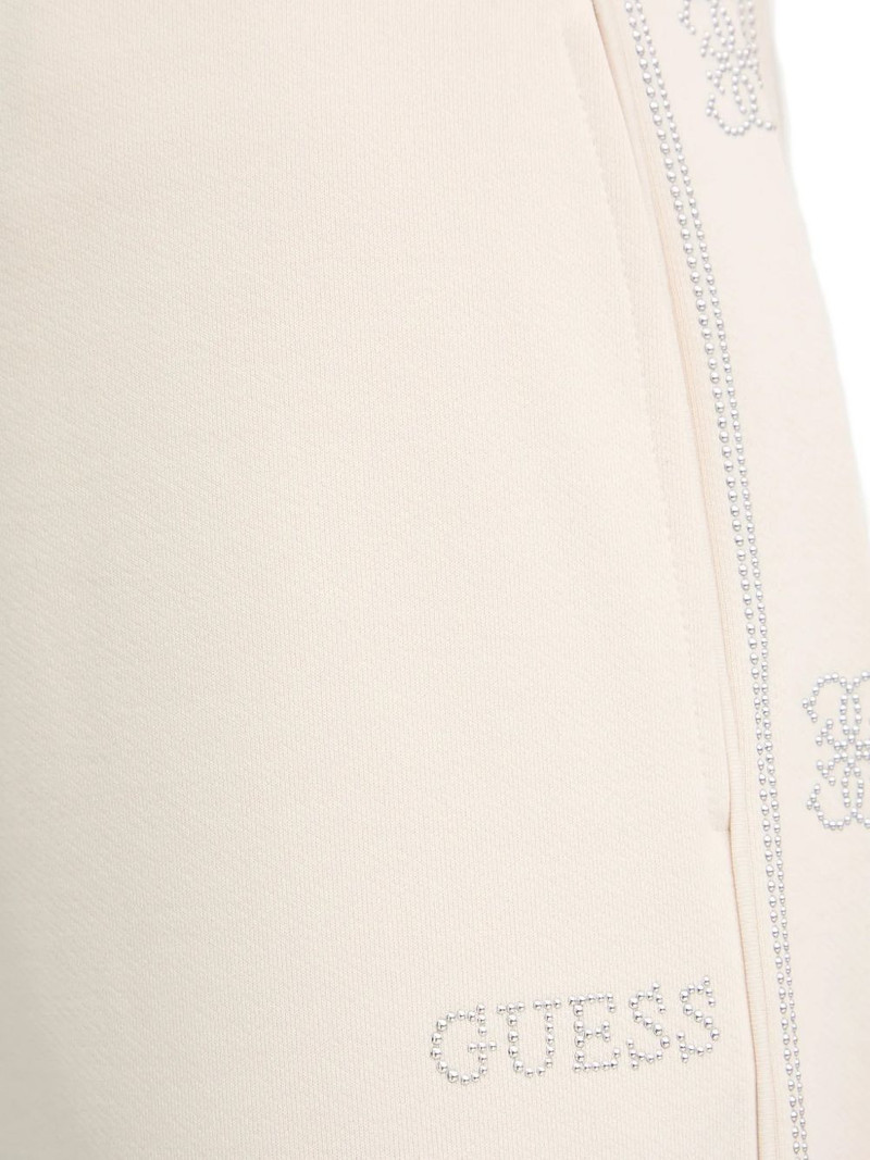 rhinestone drawstring track pants 4