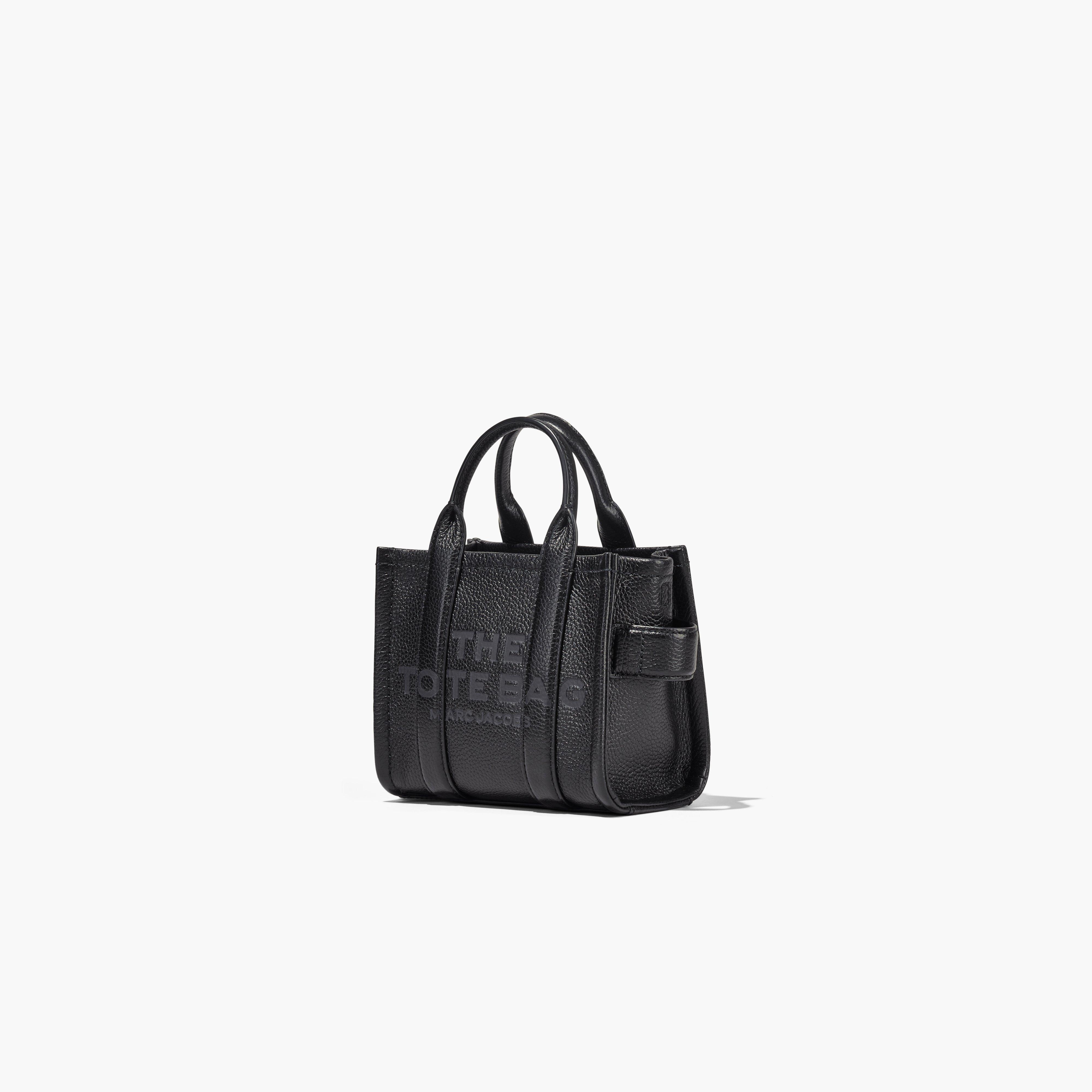 THE LEATHER MICRO TOTE BAG - 5