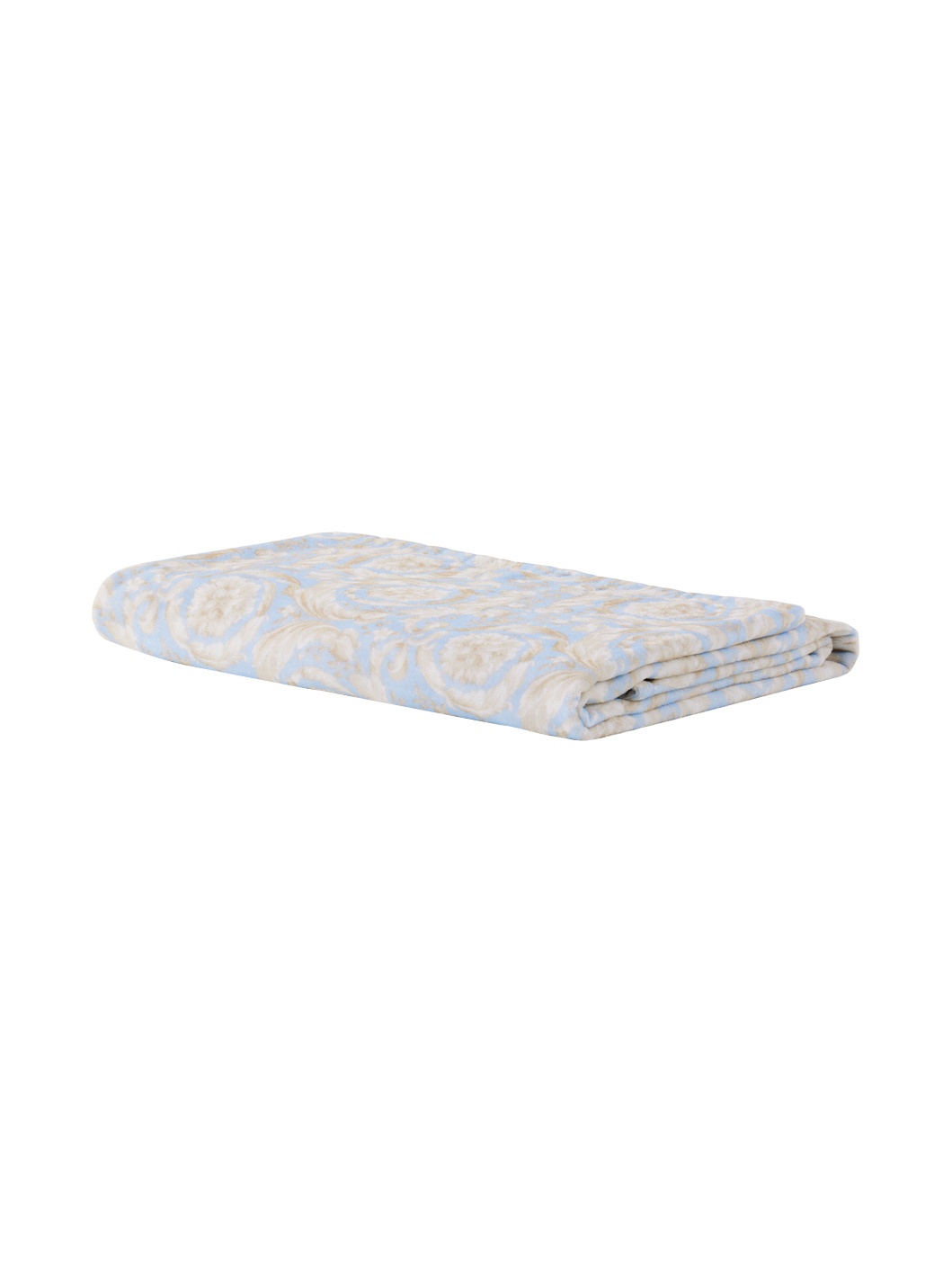 Blue Barocco Bath Towel - 2