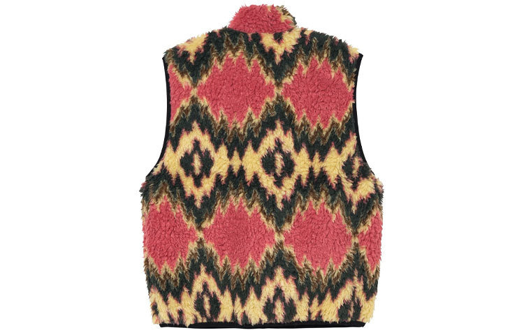 Stussy Fillmore Sherpa Vest 'Mustard' 1184361 - 2