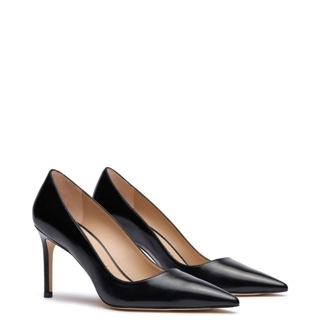 Black Stuart 85 Pumps - 2