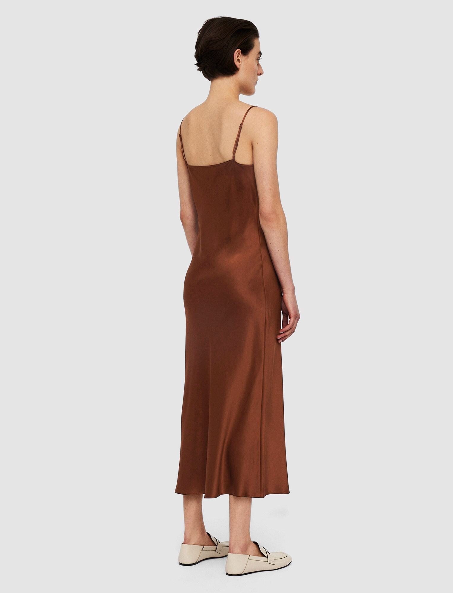 Silk Satin Clea Dress - 3