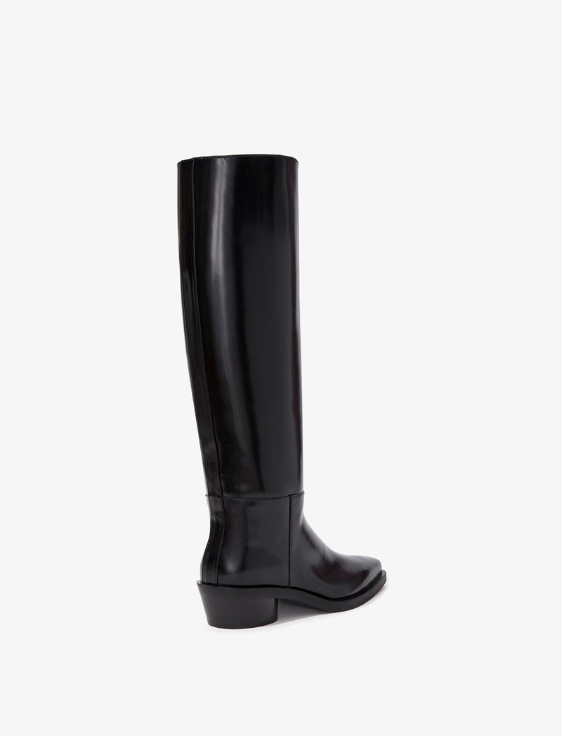 Proenza Schouler Bronco Boots in Brushed Calf outlook