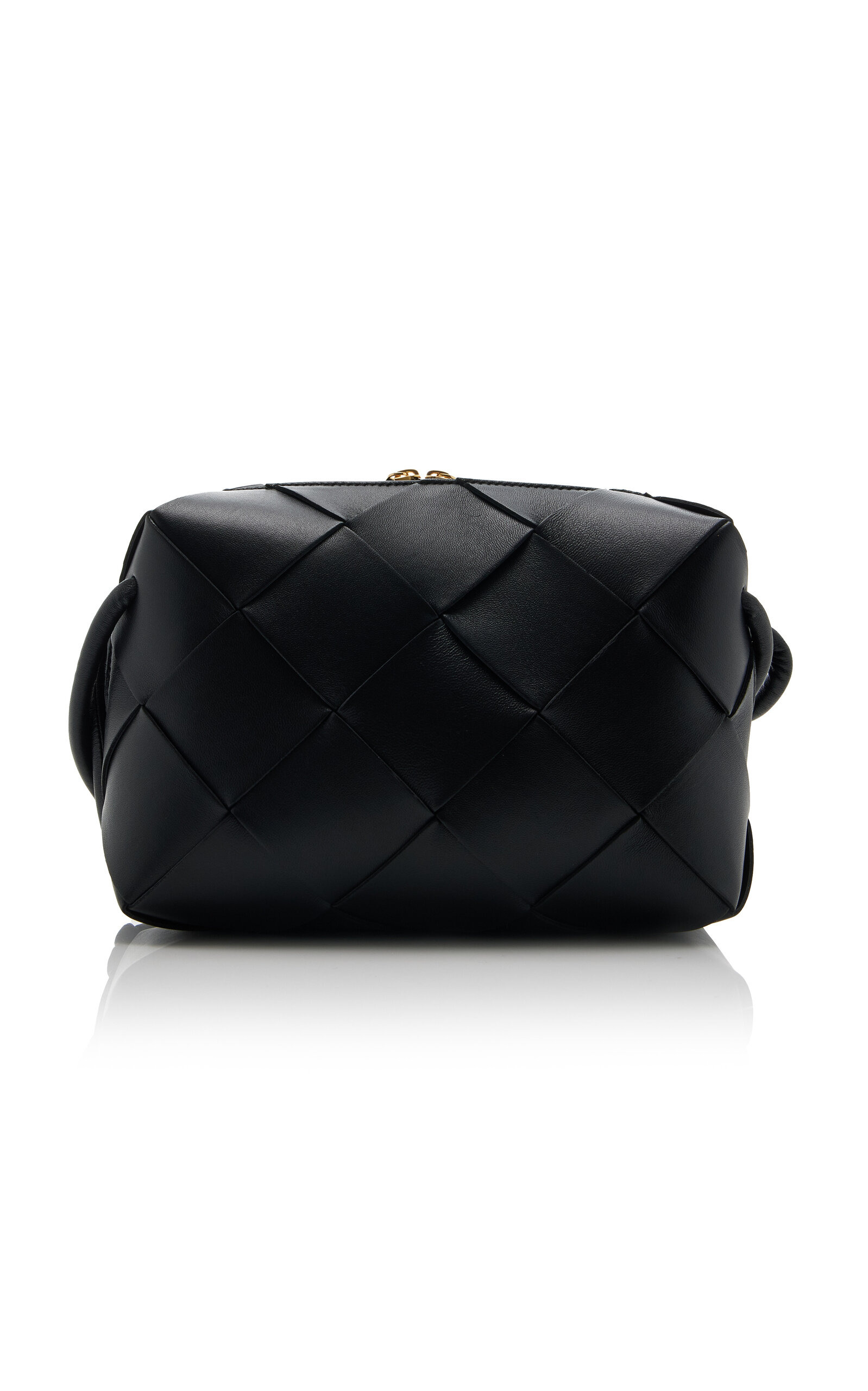Cassette Small Intrecciato Camera Bag black - 4