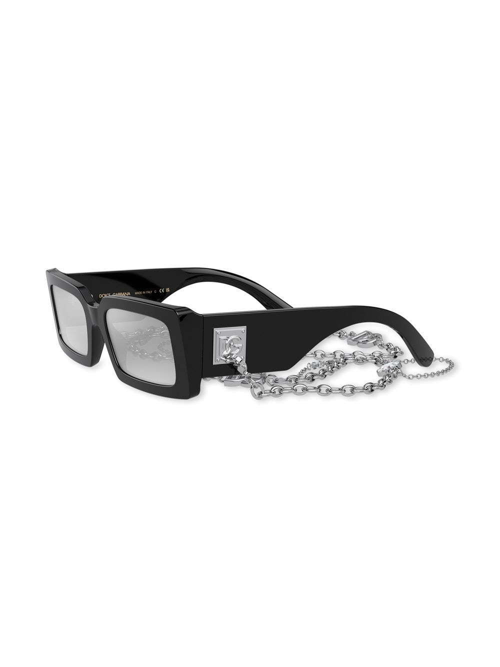 Zebra rectangle-frame sunglasses - 2