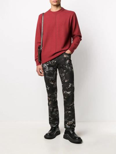 Paul Smith Floral Photo print jeans outlook