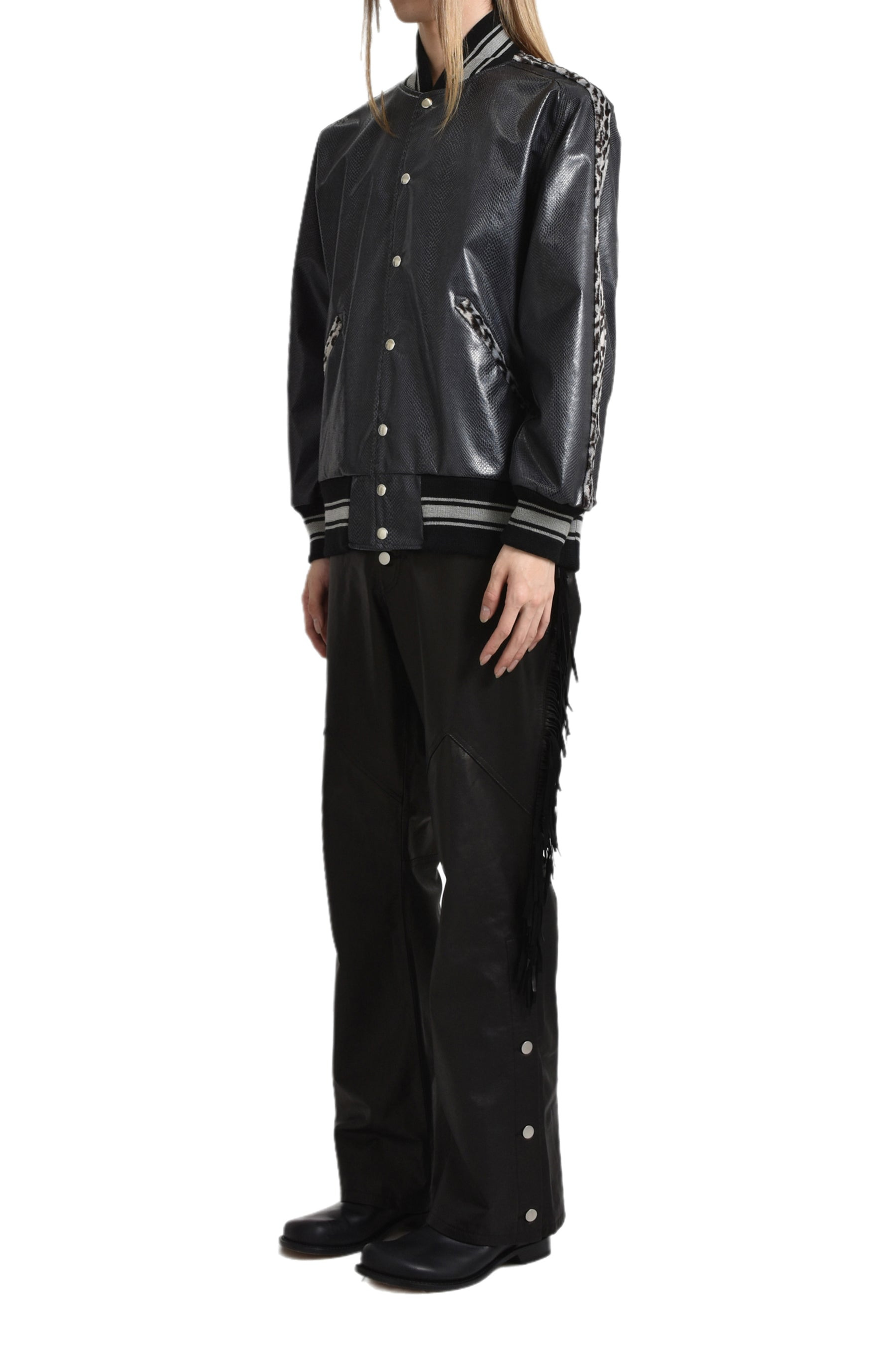 AWARD JACKET (EXCLUSIVE) / BLK - 4