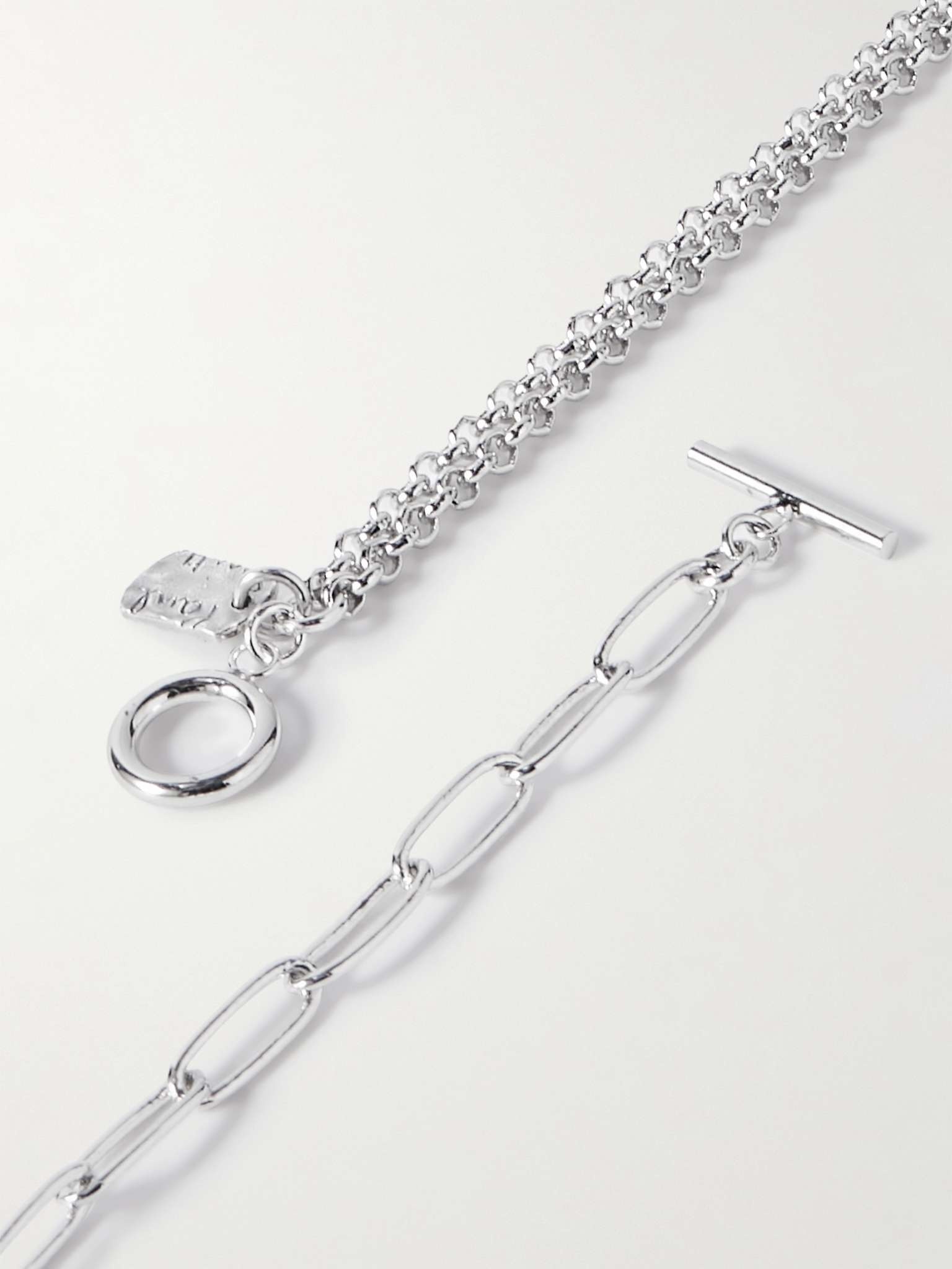 Silver-Tone Chain Necklace - 3