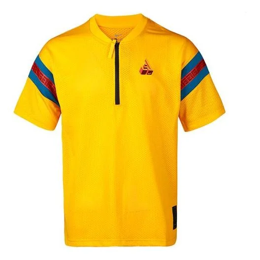 Nike AS GIANNIS Men's NK SS Top MESH University GOLD CK6297-739 - 1