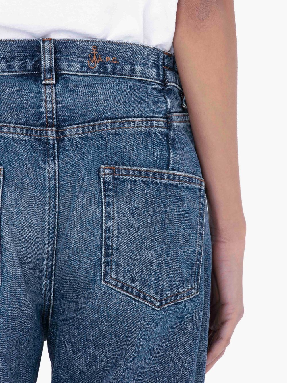 A.P.C. X JW ANDERSON - APC JEAN ULYSSE - WIDE LEG DENIM JEANS - 5