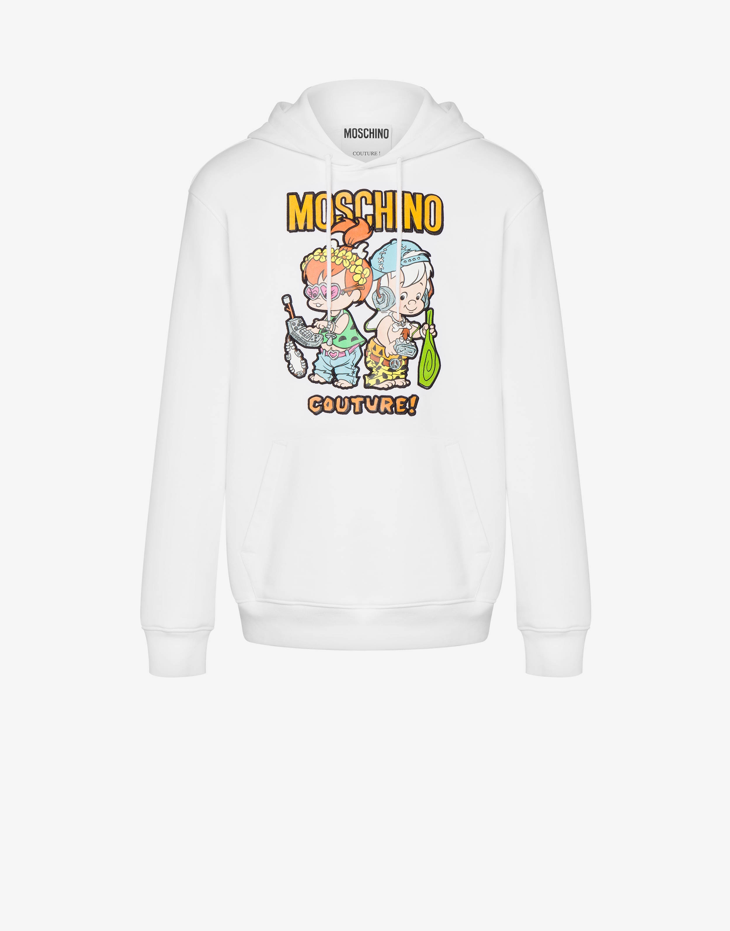 MOSCHINO X THE FLINTSTONES™ HOODED SWEATSHIRT - 5
