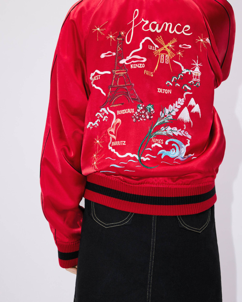 'Year of the Dragon' reversible embroidered genderless jacket 19