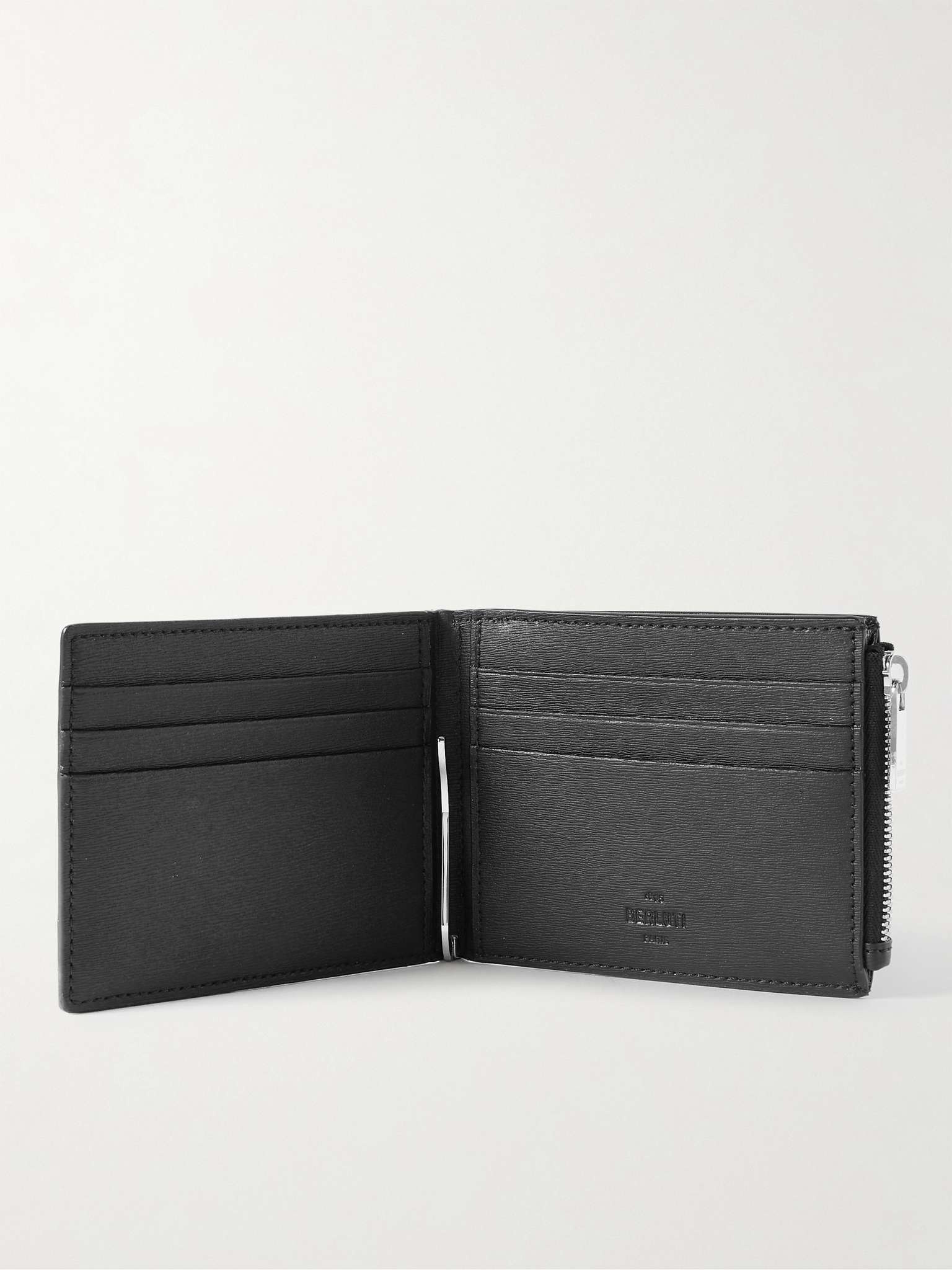 Clip Signature Canvas and Leather Billfold Wallet - 2