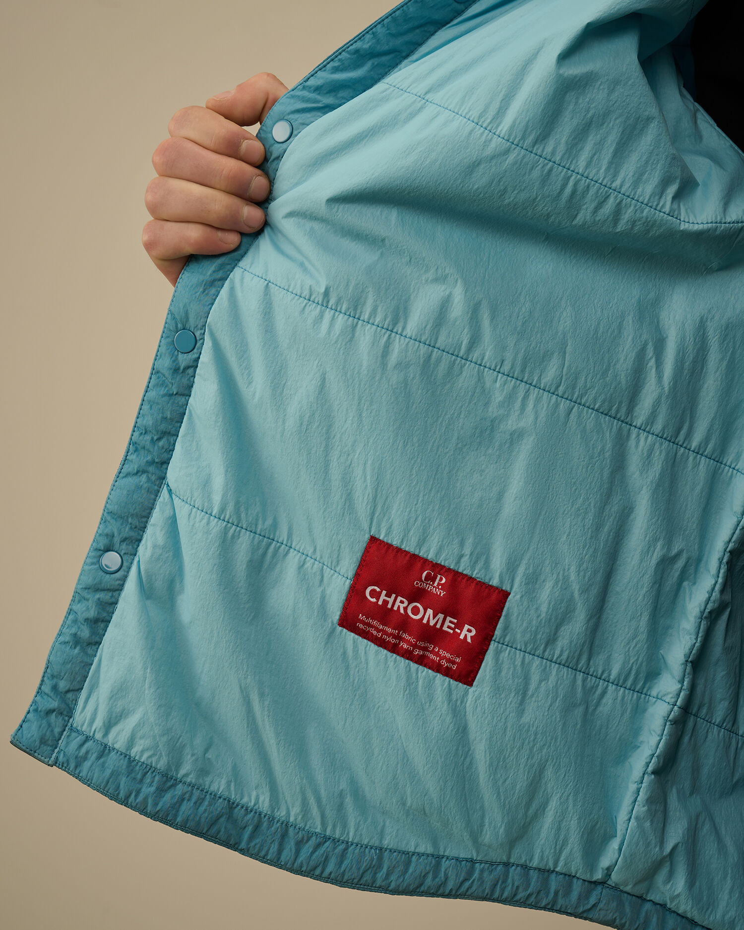 Chrome-R Lens Button Overshirt - 7