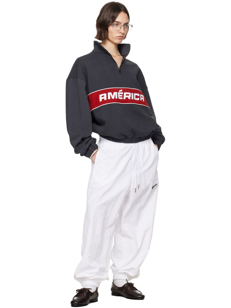 WILLY CHAVARRIA White Bad Boy Track Pants outlook