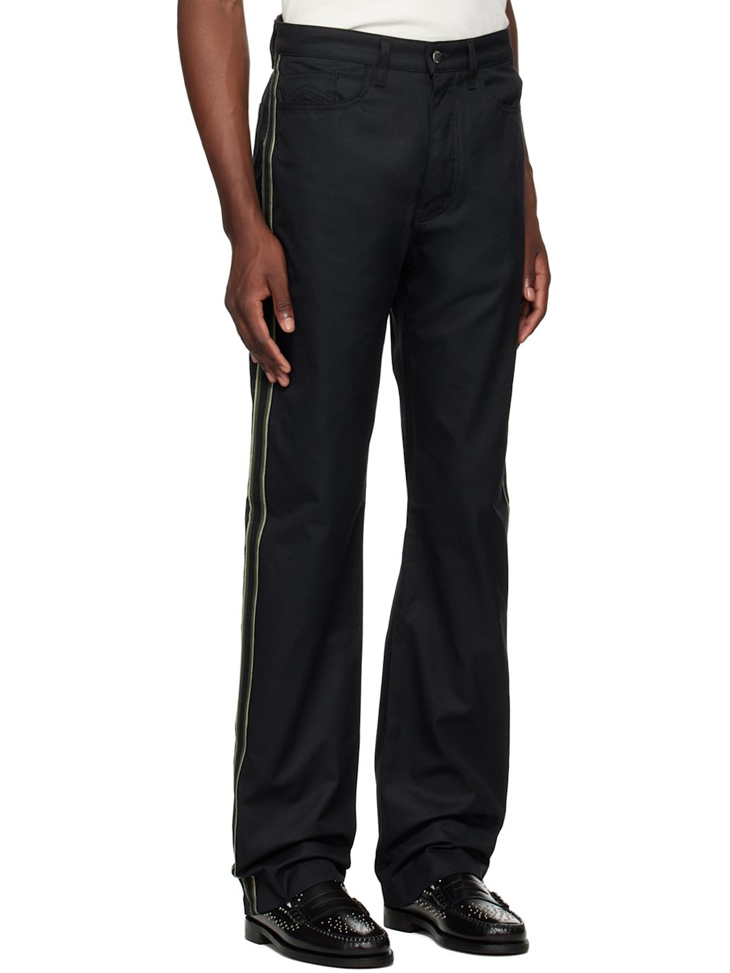 Black Traxedo Trousers - 2