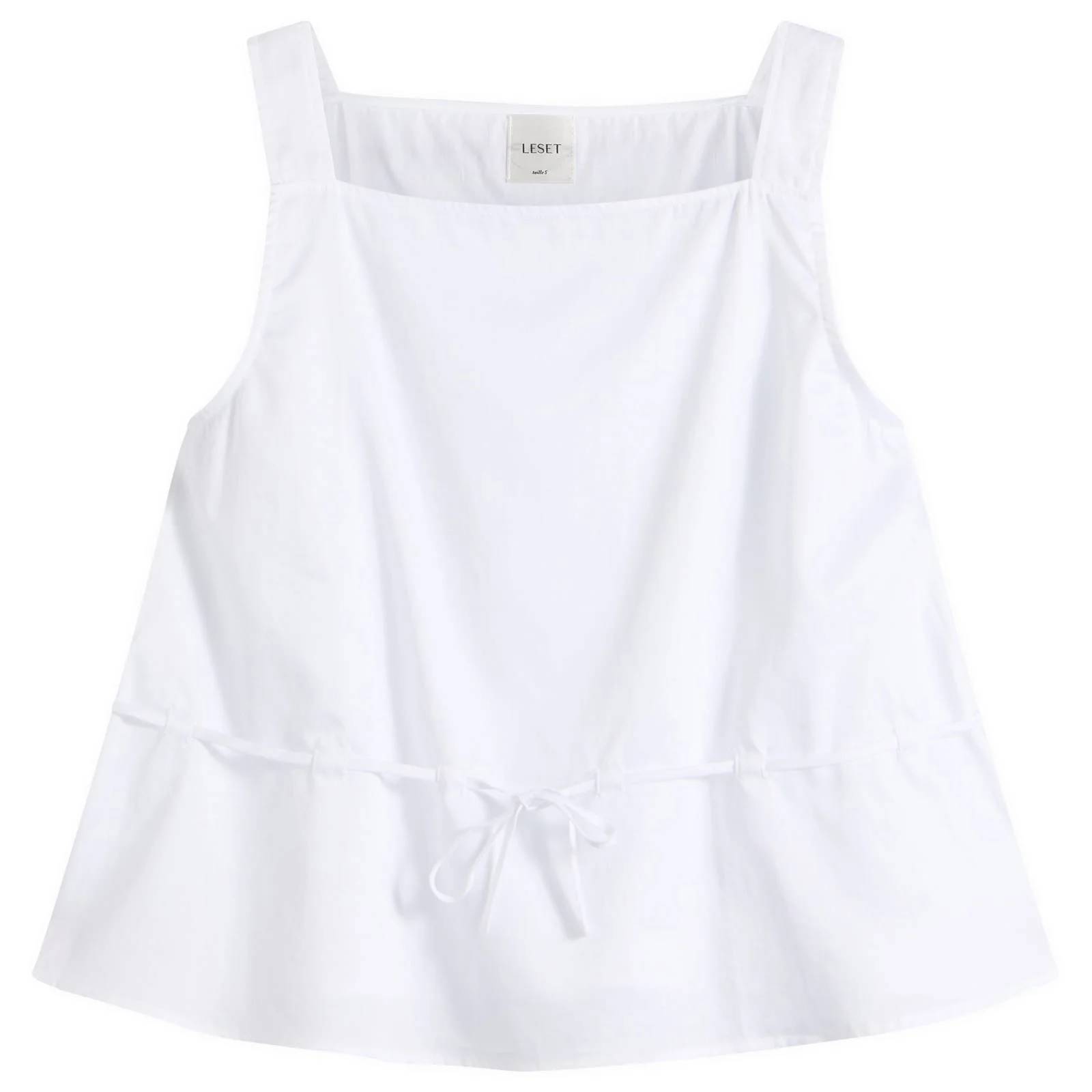 LESET Yoko Drawstring Tank Top - 1