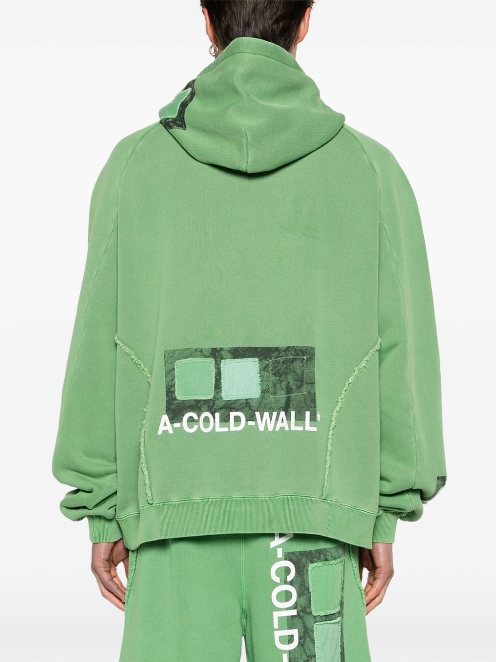 Cubist cotton hoodie - 4