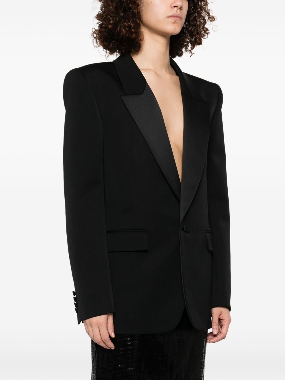 grain-de-poudre blazer - 3