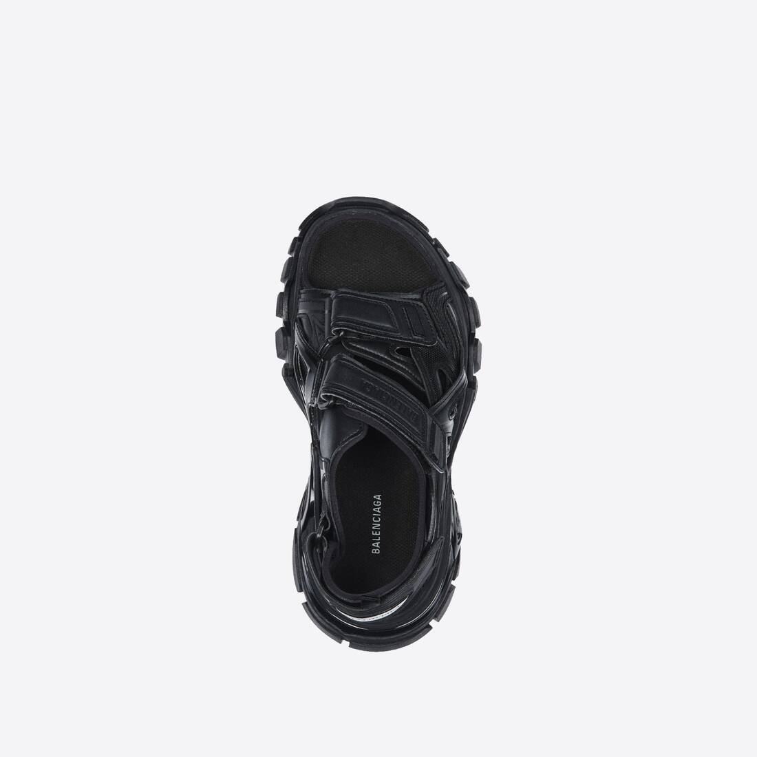 Women's Track Sandal in Black - 4