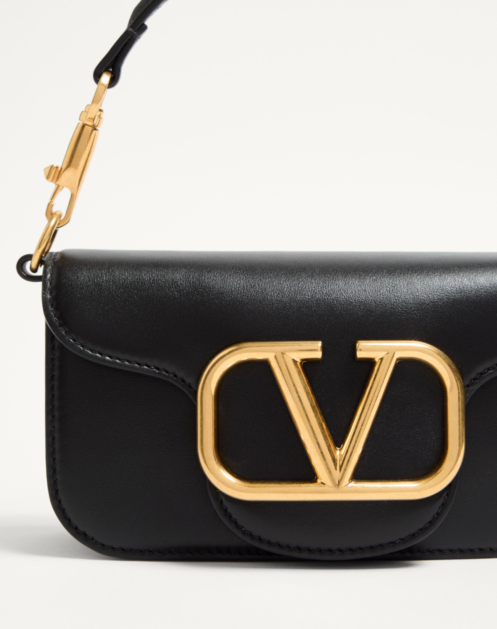 VALENTINO GARAVANI LOCÒ SMALL SHOULDER BAG IN CALFSKIN - 6